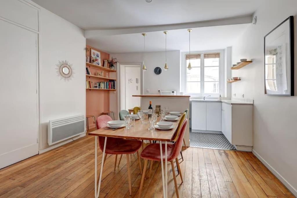 Louvre Montorgueuil Historical Center 3Br II Apartment Paris Exterior photo